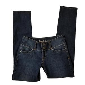 Illegal Jeans Low Rise double button fly Size 3